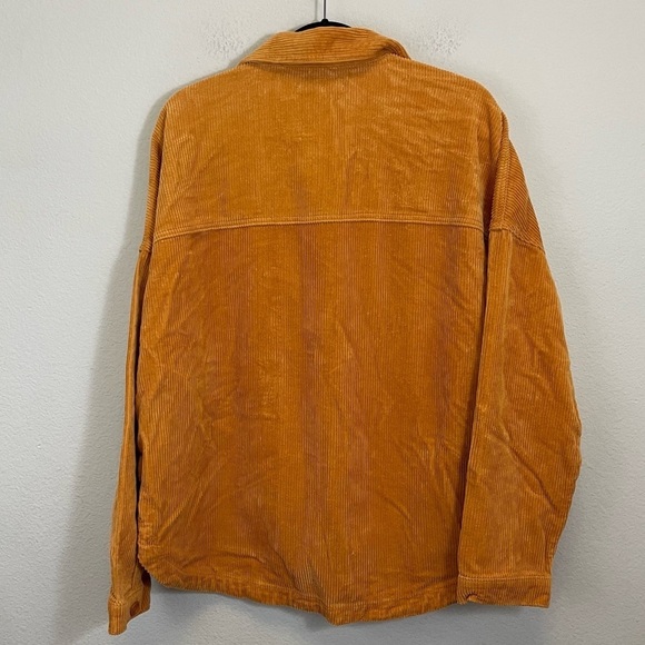 PacSun Marigold Oversized Corduroy Jacket- Shacket‎ Size M/L NWT - Picture 7 of 10